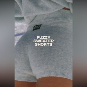 Brand new with tags Daily Drills Sweater Shorts in Icy Blue